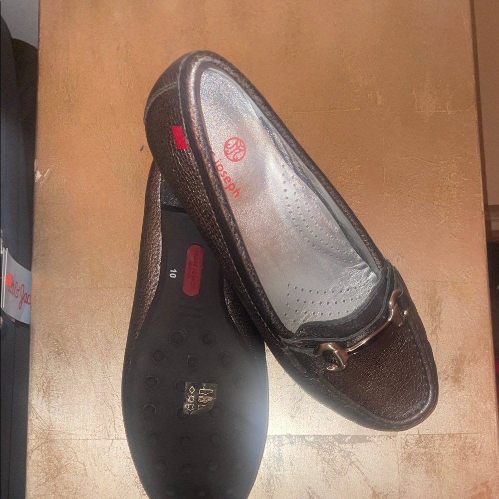 Marc Joseph Silver Textured Loafers - Picture 5 of 16